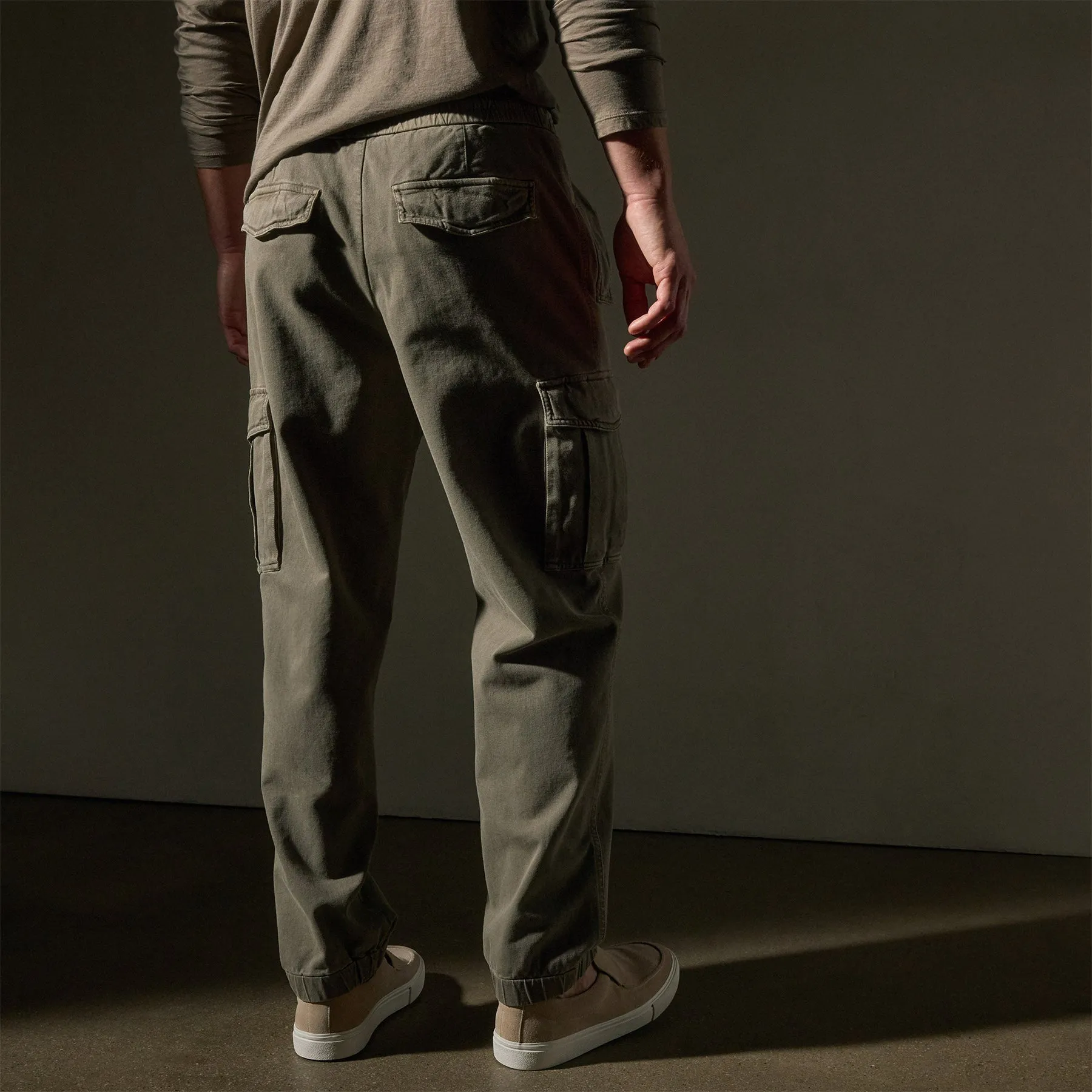 Woven Terry Cargo Pant - Peet Pigment